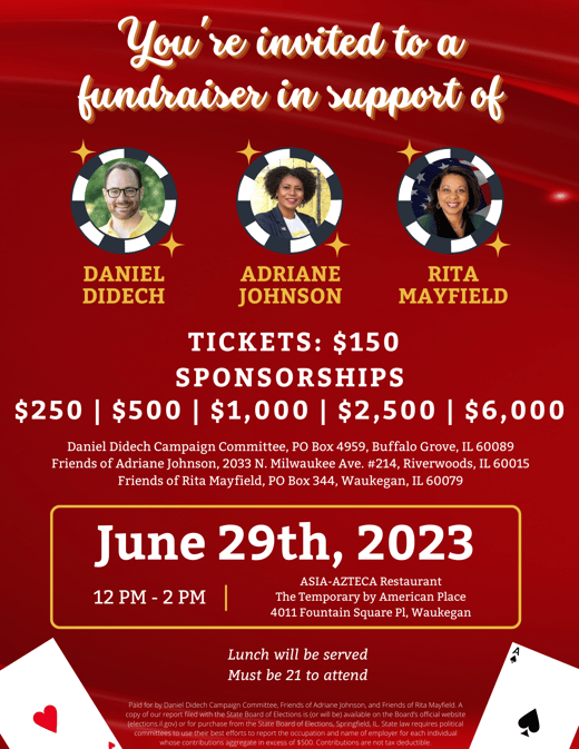Didech,Johnson,Mayfield event June29