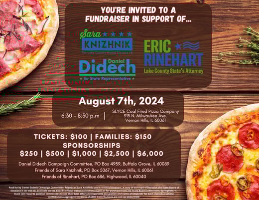Didech,Knizhnik,Rinehart fundraiser invite Aug7